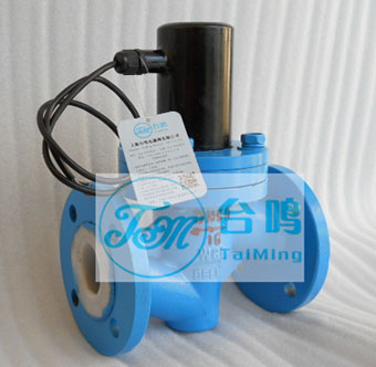 襯氟電磁閥實物圖片